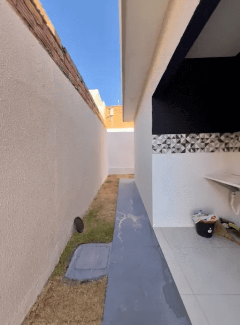 Área de Acesso na Casa no Residencial Triunfo