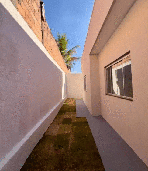 Área de Acesso 2 na Casa no Residencial Triunfo