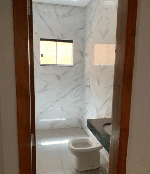 Banheiro 1 da Casa de 3 Quartos no Setor Progresso