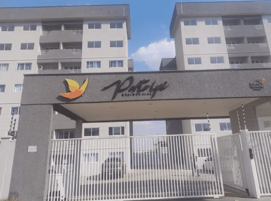Fachada dos Apartamento no Porto Ipê