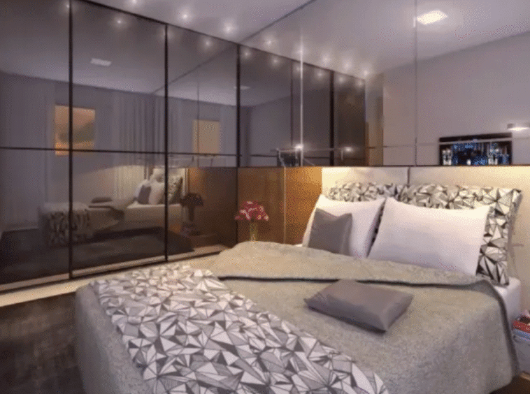 Quarto 1 do Apartamento no Porto Ipê