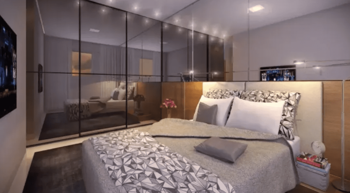 Quarto 1 do Apartamento no Porto Ipê