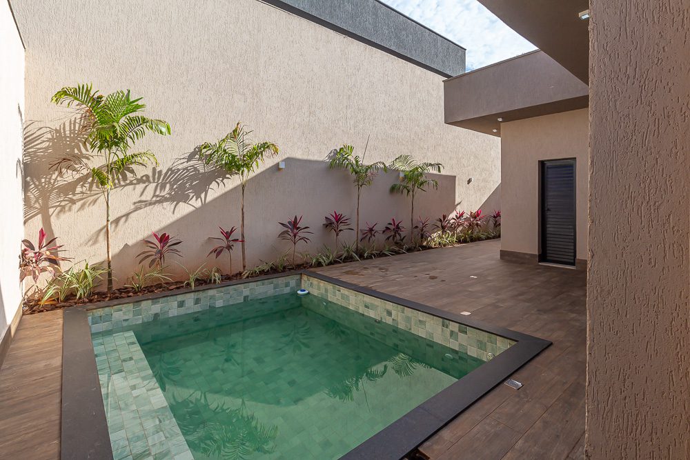 Piscina da Casa no Portal Sol Garden