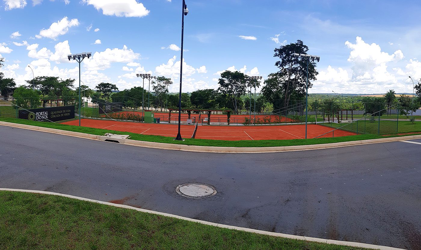 Quadra de Tenis (foto 5) no COndomínio da Casa no Portal Sol Garden
