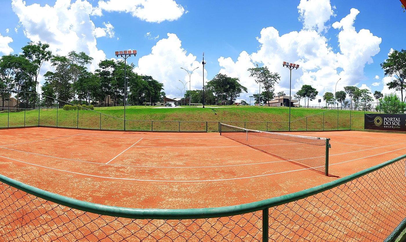 Quadra de Tenis (foto 2) no COndomínio da Casa no Portal Sol Garden