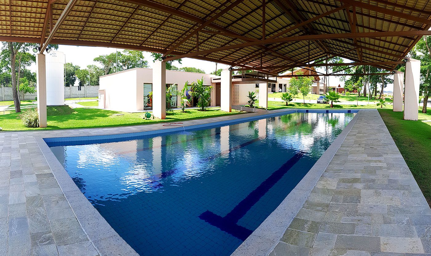 Piscina (foto 1) no Condomínio da Casa no Portal Sol Garden