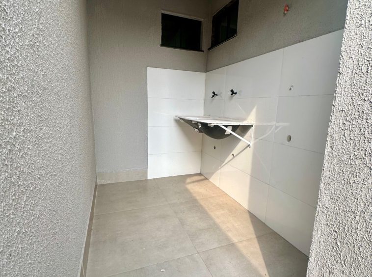 Área de Serviço na Casa no Modelo Londres