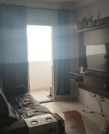 Sala do Condomínio do Apartamento Borges Landeiro Tropicale