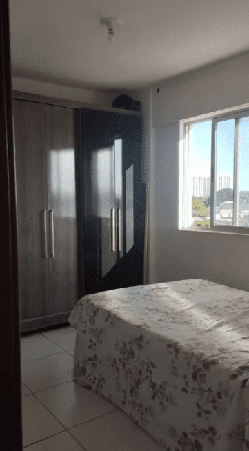 Quarto suíte do Condomínio do Apartamento Borges Landeiro Tropicale