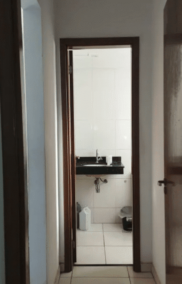 Área de acesso do Condomínio do Apartamento Borges Landeiro Tropicale