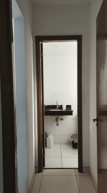 Área de acesso do Condomínio do Apartamento Borges Landeiro Tropicale