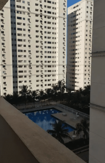 Vista da Varanda do Condomínio do Apartamento Borges Landeiro Tropicale