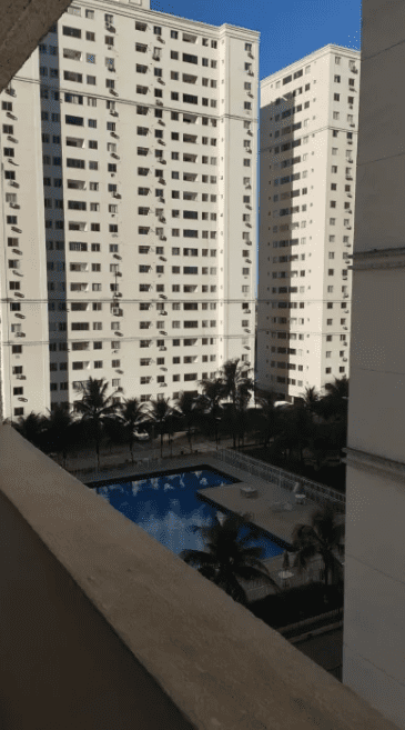 Vista da Varanda do Condomínio do Apartamento Borges Landeiro Tropicale