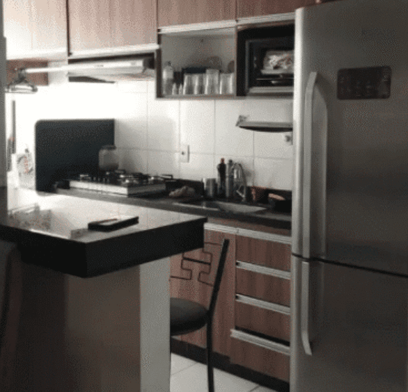 Cozinha Foto miniatura do Apartamento Borges Landeiro Tropicale