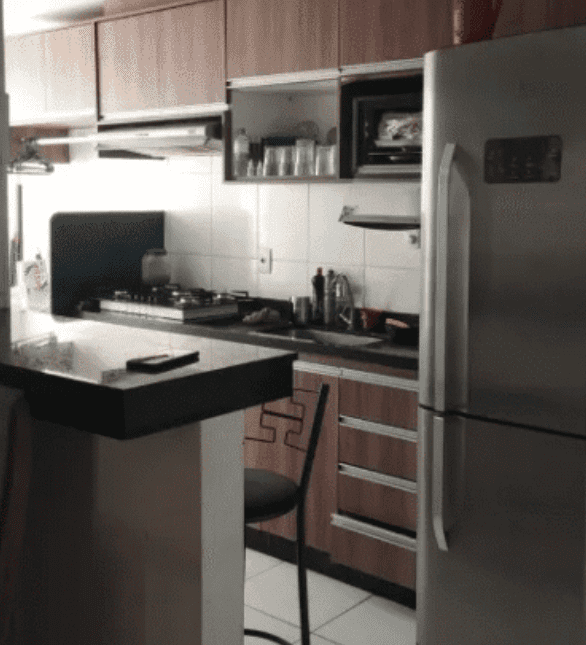 Cozinha Foto miniatura do Apartamento Borges Landeiro Tropicale