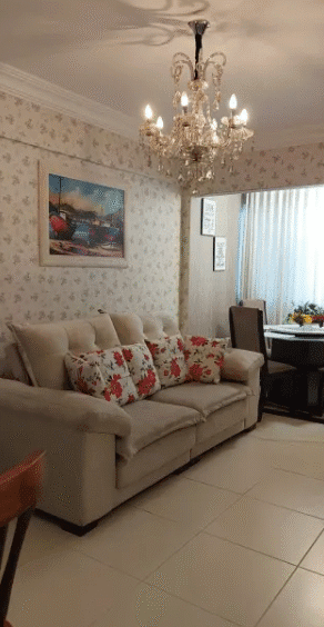 Sala (foto 1) do Apartamento Mobiliado 2 Quartos