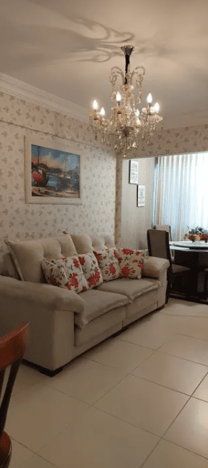 Sala (foto 1) do Apartamento Mobiliado 2 Quartos