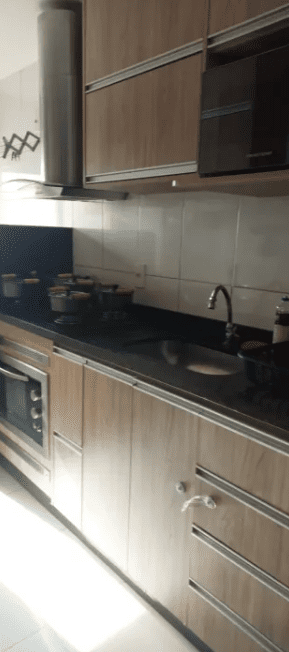 Cozinha (foto 1) do Apartamento Mobiliado 2 Quartos