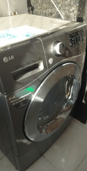 máquina de lavar do Apartamento Mobiliado 2 Quartos