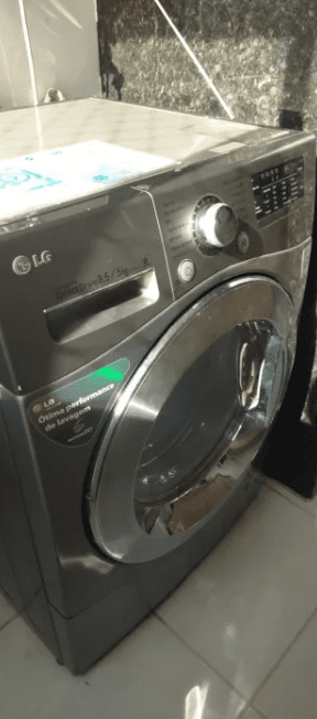 máquina de lavar do Apartamento Mobiliado 2 Quartos