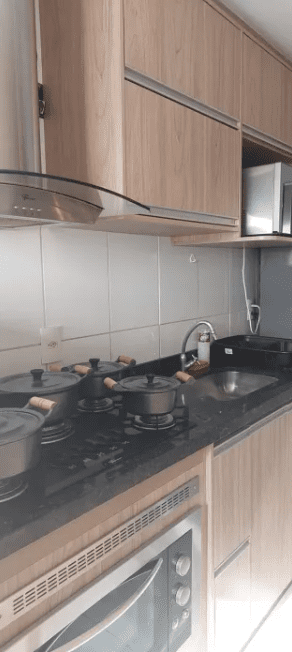 Cozinha (foto 3) do Apartamento Mobiliado 2 Quartos