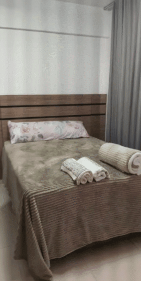 Quarto 1 (foto 1) do Apartamento Mobiliado 2 Quartos