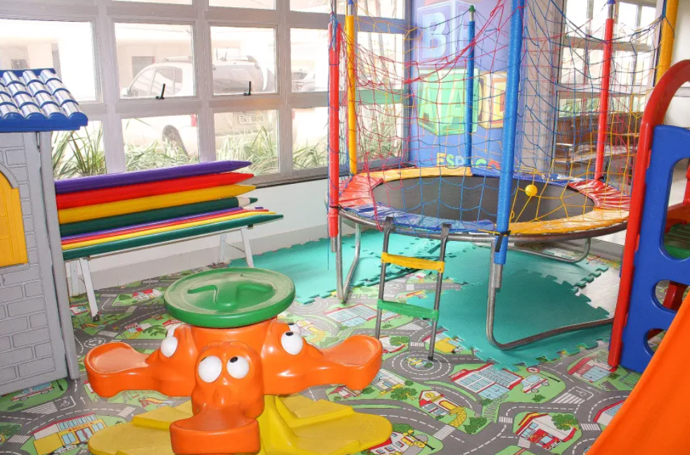 Brinquedoteca do condominio (foto 4) do Apartamento Mobiliado 2 Quartos