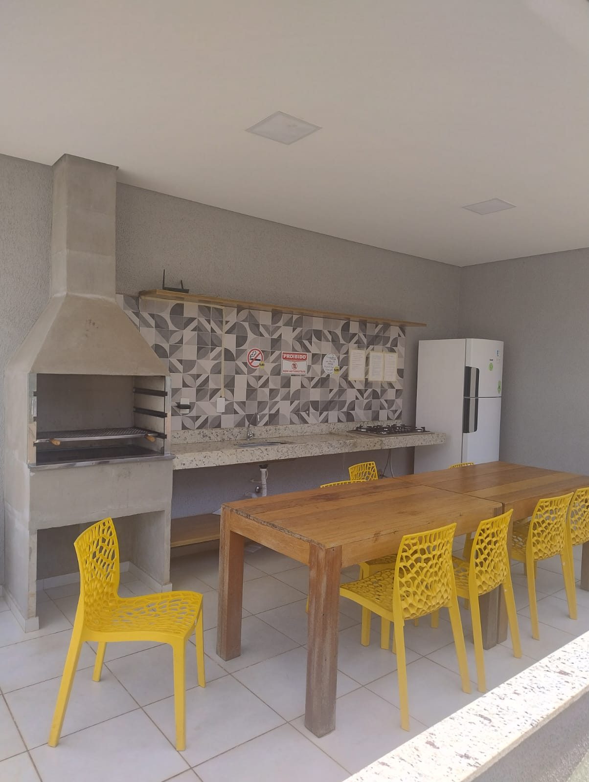 Área Gourmet (Foto 2) do Condomínio no do Apartamento no Estrela Dalva